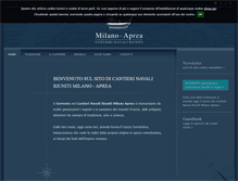 Tablet Screenshot of milanoaprea.com